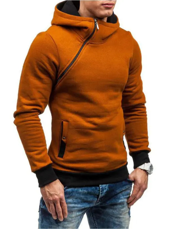 Men's Side Interlock Quarter Zip Pullover - Image #5
