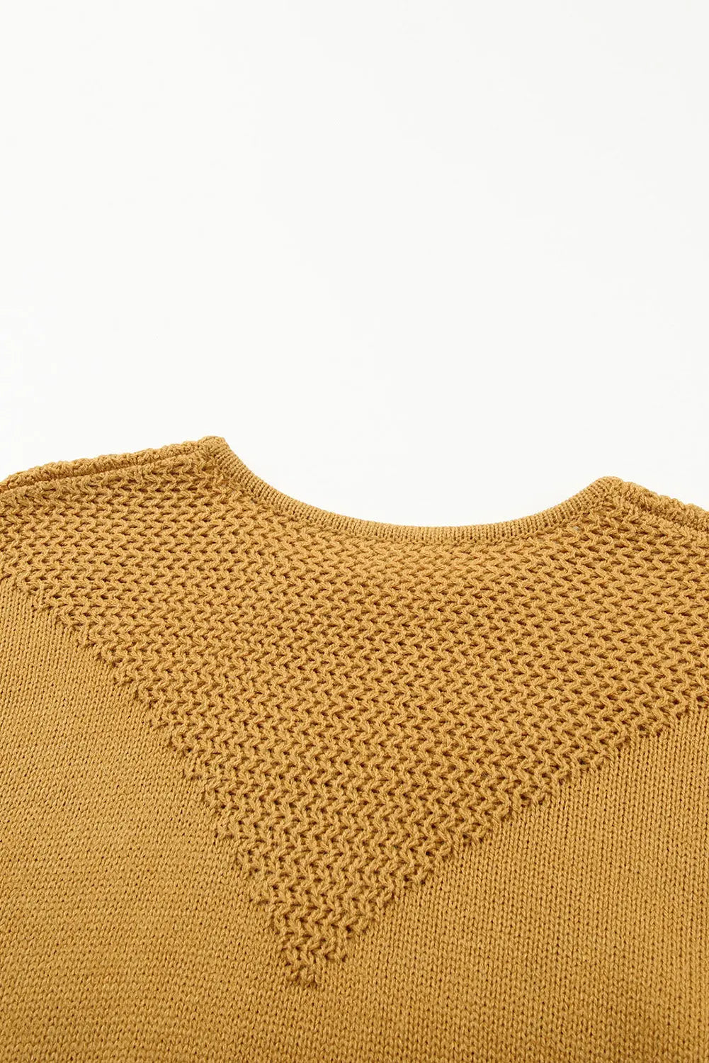Colorblock Chevron Knit Pullover Sweater - Image #8